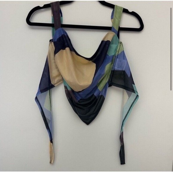 Miaou x Paloma Elsesser Tati Top Abstraction Mesh - Picture 4 of 5